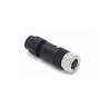 Connecteur femelle M8, 3 pol.,   IP67, 4A, non-blindé